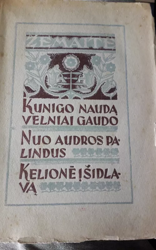 Kunigo naudą velniai gaudo. Nuo audros palindus. Kelionė į Šidlavą - Autorių Kolektyvas, knyga 2