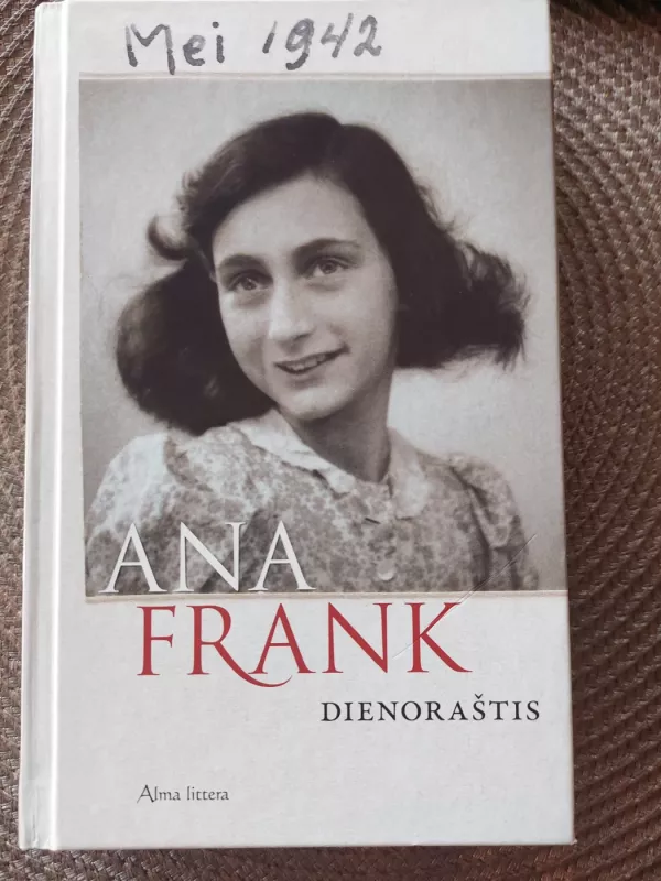 Ana Frank dienoraštis - Ana Frank, knyga