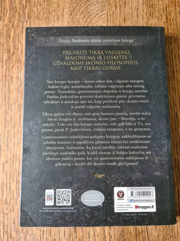 Dėl skonio ginčijamasi - Saulius Jurkevičius, knyga 3