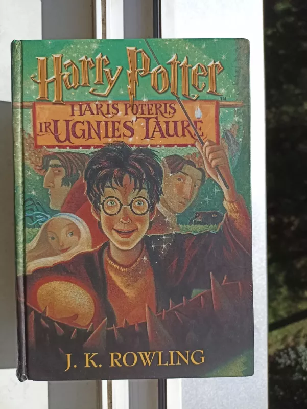 Antraštė Haris Poteris ir Ugnies taurė. 4 dalis - Rowling J. K., knyga 4
