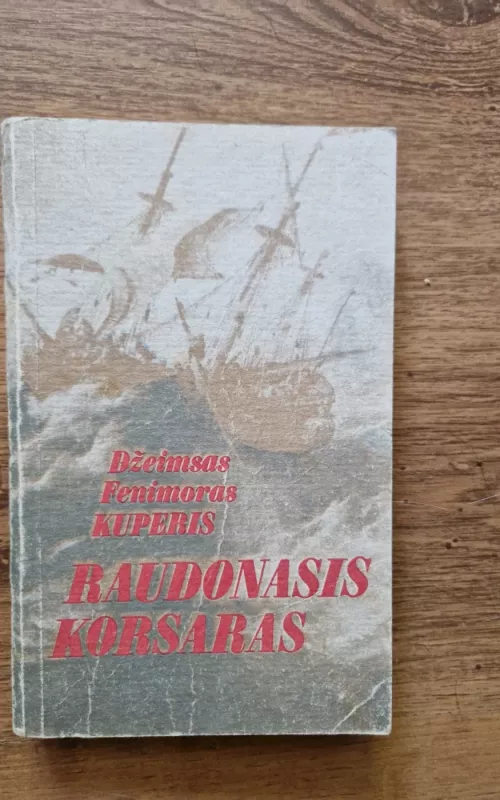 Raudonasis korsaras - Dž. F. Kuperis, knyga 2
