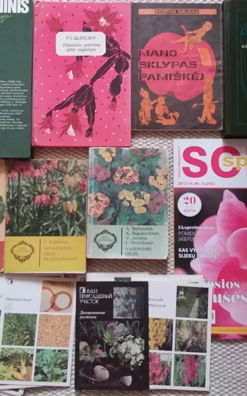 Tūkstantis patarimų gėlių augintojui - P.G. Vilhelmas, knyga 5