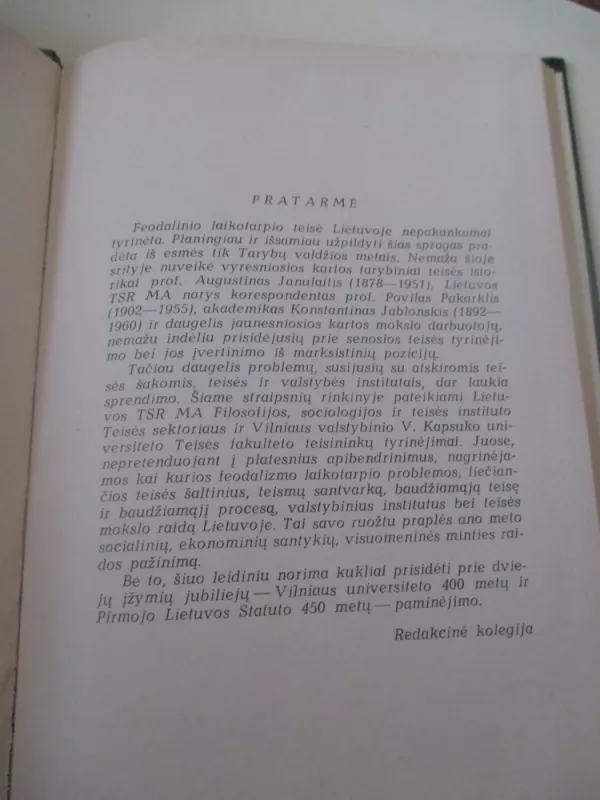 Teisės bruožai Lietuvoje XV - XIX - Autorių Kolektyvas, knyga 3