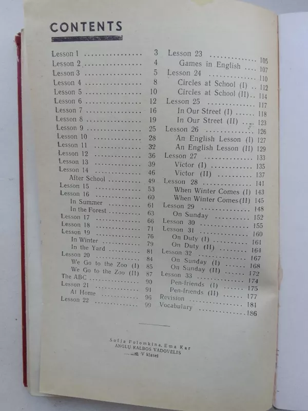 English for the 5th form - Autorių Kolektyvas, knyga 4