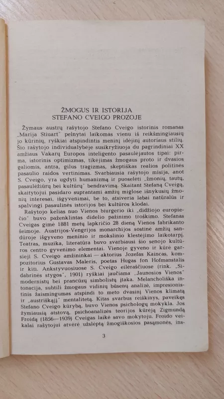 Marija Stiuart - Stefan Zweig, knyga 3