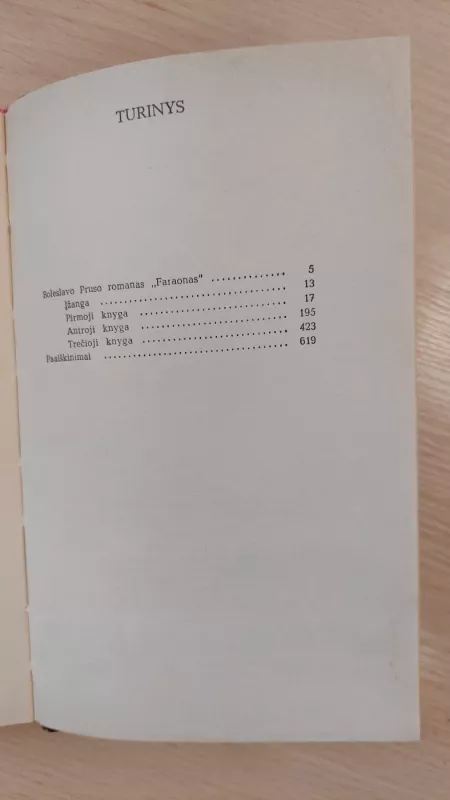 Faraonas - B. Prusas, knyga 4