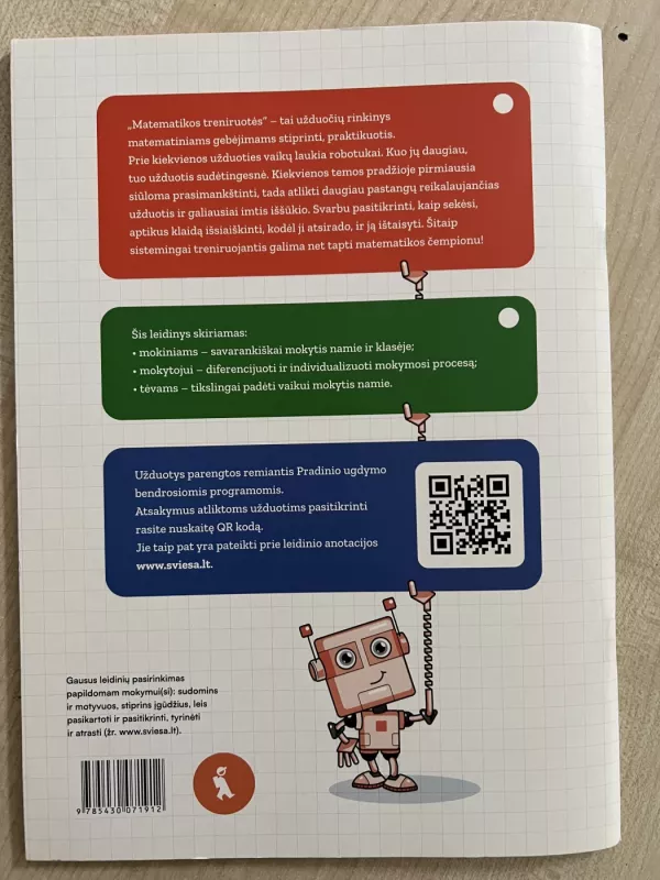 Matematikos treniruotės 2kl. - Neringa Jasiūnaitė, knyga 3