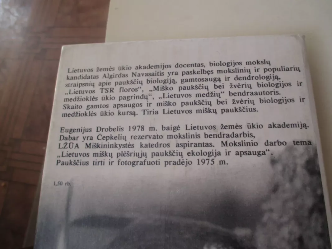 Lietuvos miškų paukščiai - Autorių Kolektyvas, knyga 4