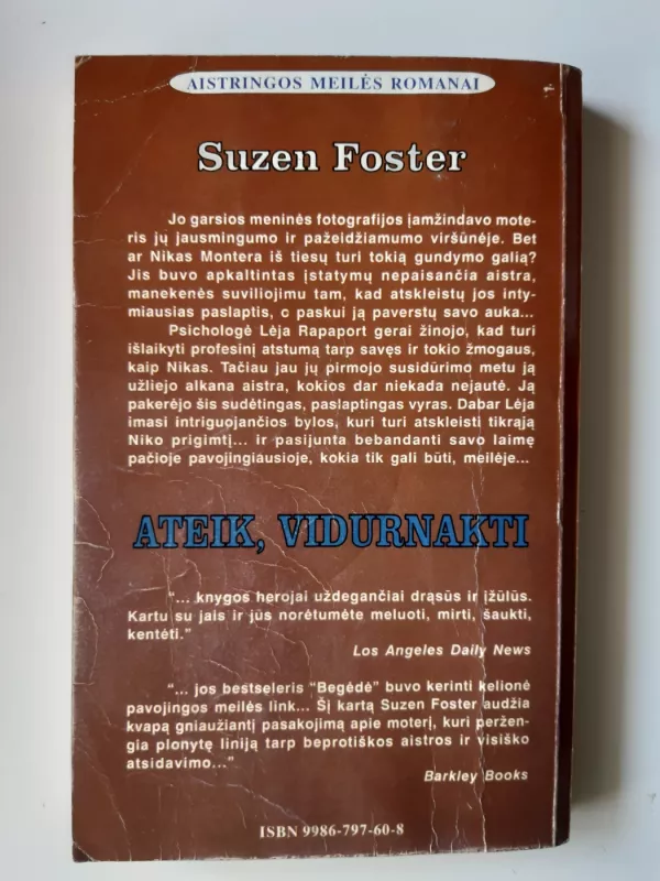 Ateik, vidurnakti - Suzen Foster, knyga 3