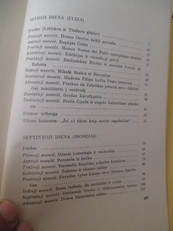 Dekameronas (2 tomai) - Džovanis Bokačas, knyga 4