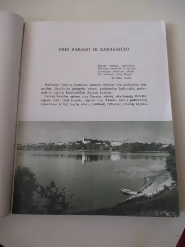 Zarasai - ežerų kraštas - D. Juknevičius, knyga 3