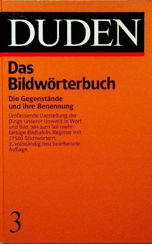 DUDEN Das Bildwörterbuch - Autorių Kolektyvas, knyga
