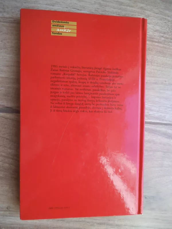 Kvepalai. Vieno žudiko istorija - Patrick Süskind, knyga 3