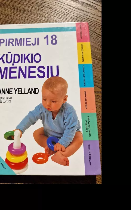 Pirmieji 18 kūdikio mėnesių - Anne Yelland, knyga