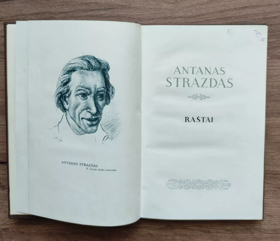 Raštai - Antanas Strazdas, knyga 3