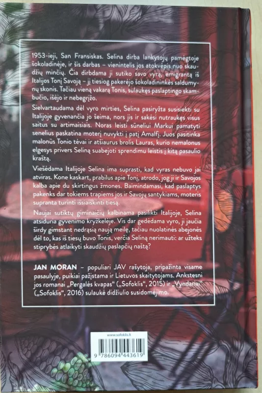 Šokoladininkė - Jan Moran, knyga 3