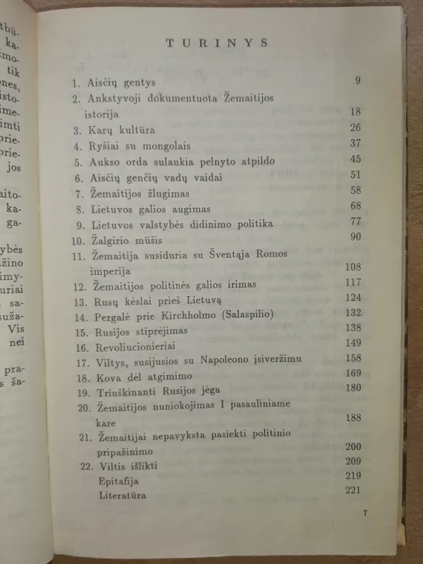 Žemaitija - C. L. T. Pichel, knyga 4