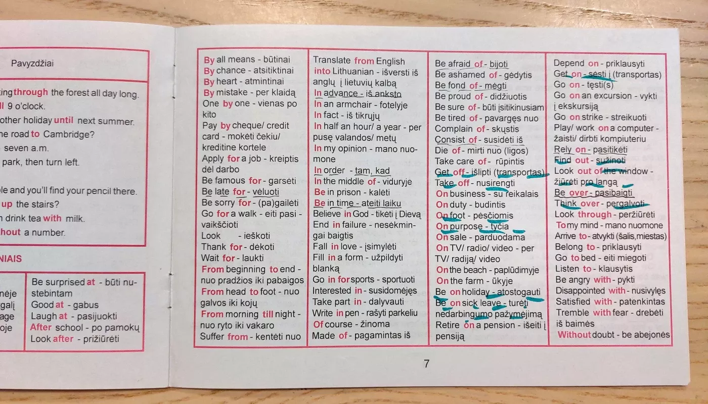 Anglų kalbos gramatika: veiksmažodžiai, būdvardžiai, prielinksniai - Sigutė Grigaliūnienė, knyga 4