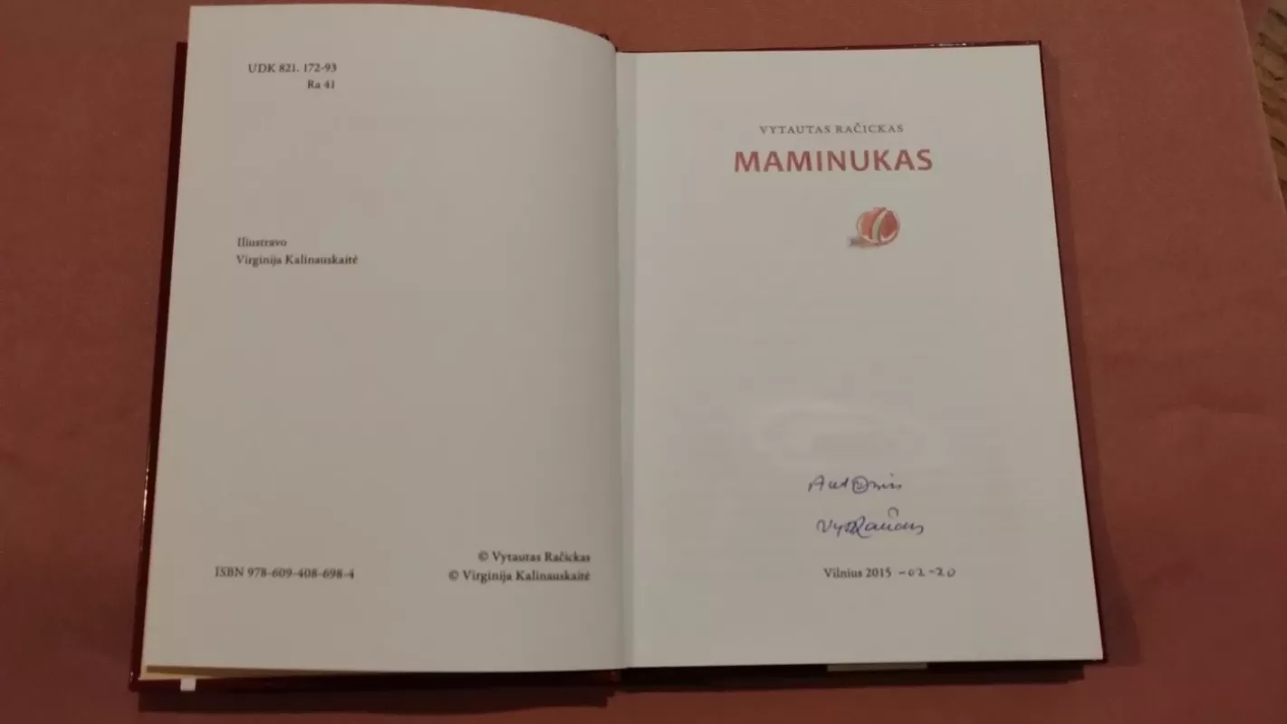 Maminukas - Vytautas Račickas, knyga 3