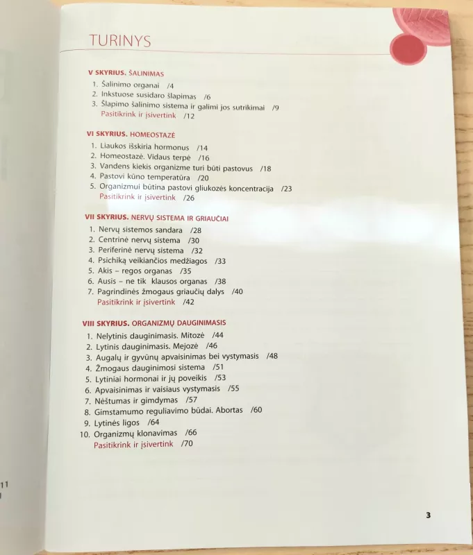 Biologijos pratybos 9kl. Antrasis sąsiuvinis - Autorių Kolektyvas, knyga 4