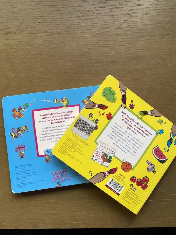 Skaičiuokime su Kirmėliuku - Richard Scarry, knyga 4