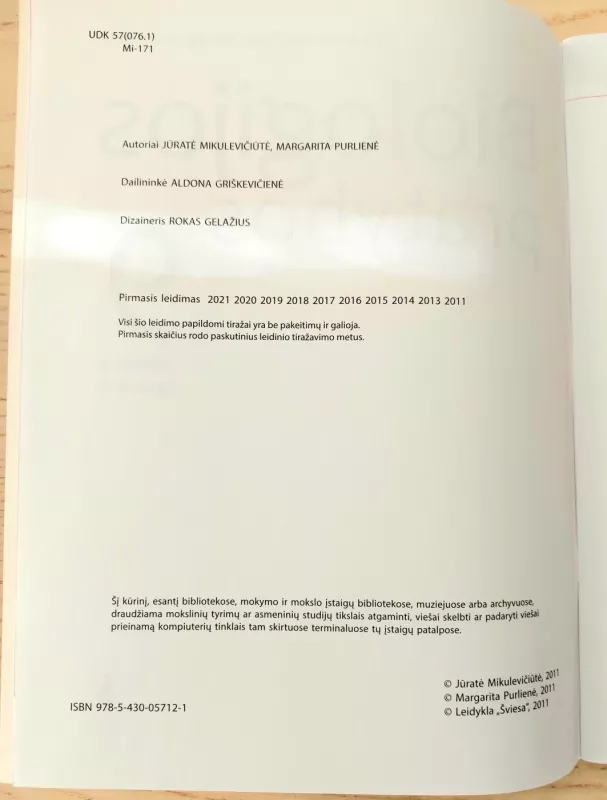 Biologijos pratybos 9kl. Antrasis sąsiuvinis - Autorių Kolektyvas, knyga 3