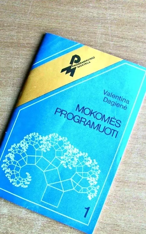Mokomės programuoti 1 - Valentina Dagienė, knyga
