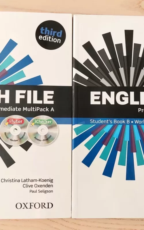 ENGLISH FILE: Pre-intermediate Student's Book (with DVD ROM). Third edition. - Christina Latham-Koenig, knyga 2
