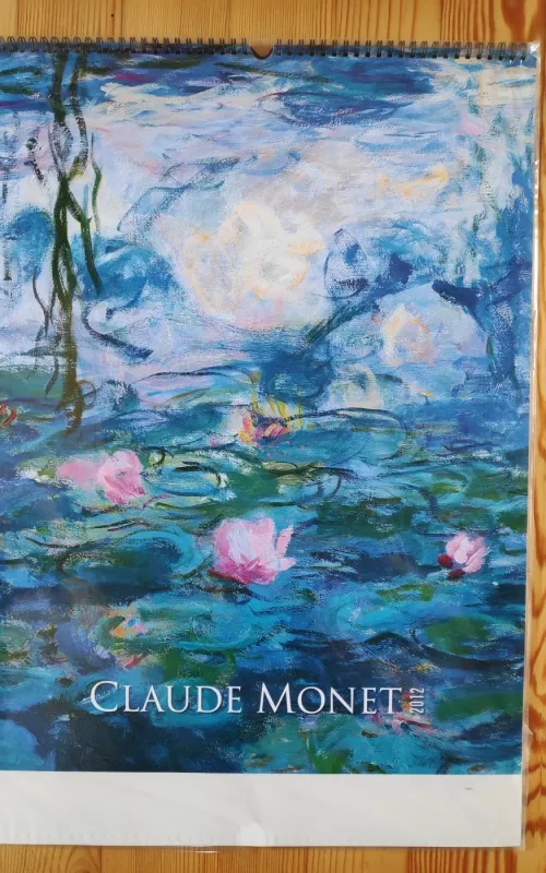 2012 m. kalendorius Claude Monet - Autorių Kolektyvas, knyga 2
