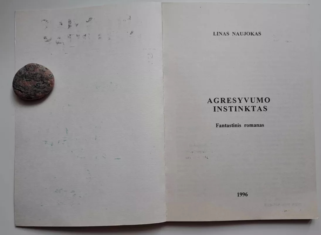 Agresyvumo instinktas - Linas Naujokas, knyga 3