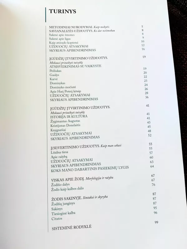 Gramatika. Lietuvių kalbos užduotys 9-10 klasei. - Vida Marcišauskaitė, knyga 4