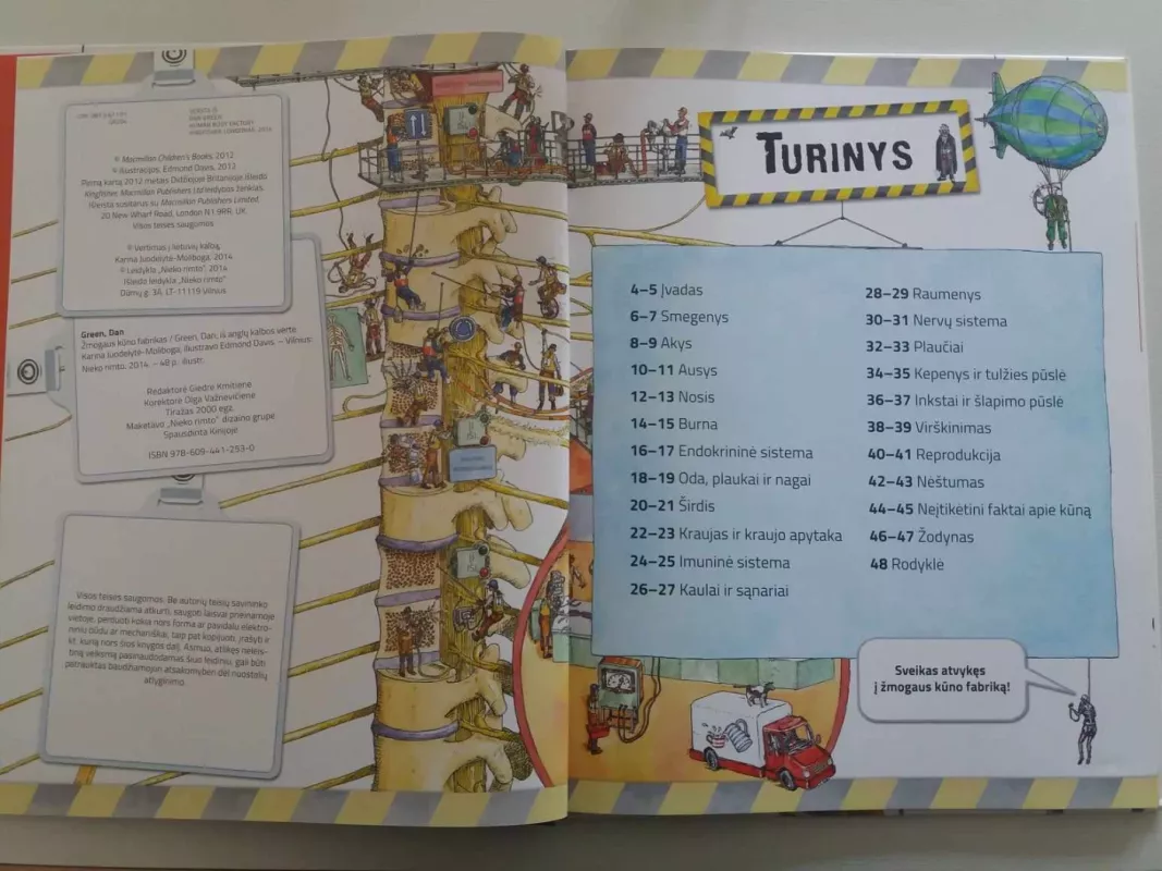 Žmogaus kūno fabrikas - Dan Green, knyga 3