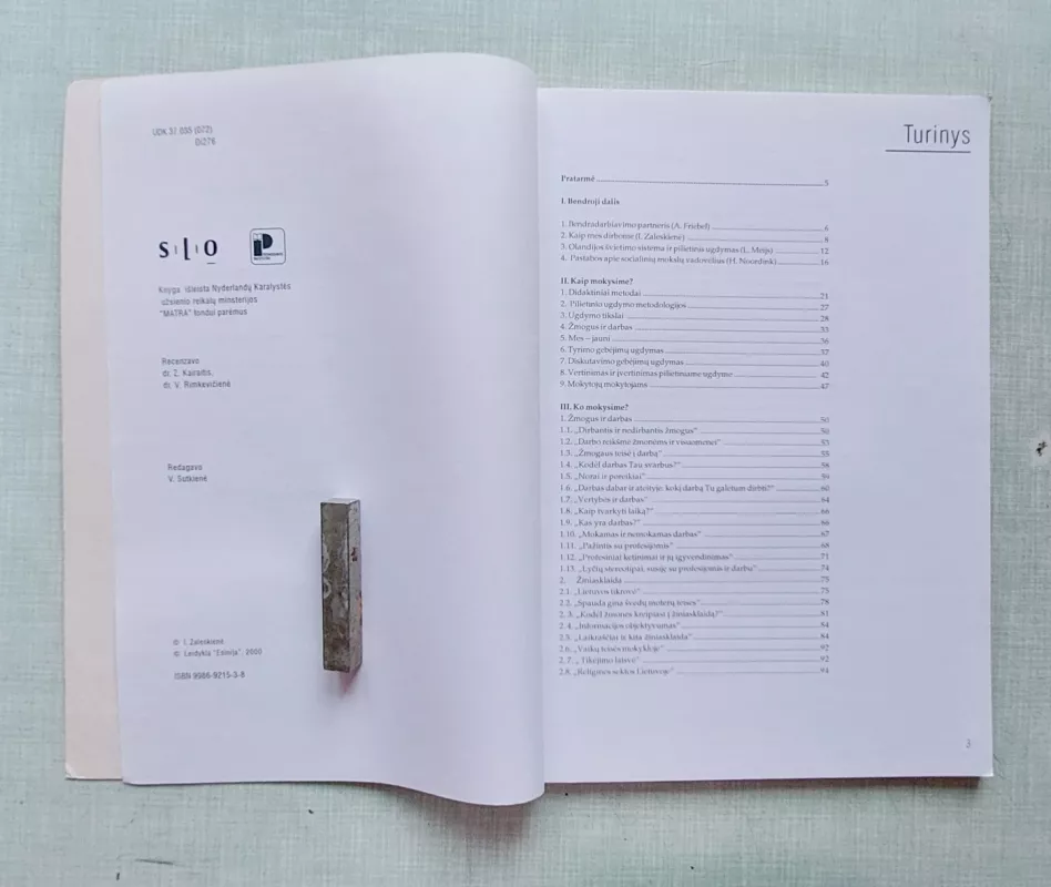 Dirbame kartu. Samenwerken - Irena Zalieskienė, knyga 6