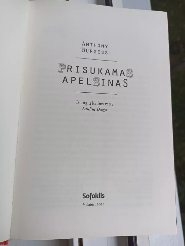Prisukamas apelsinas - Anthony Burgess, knyga 4