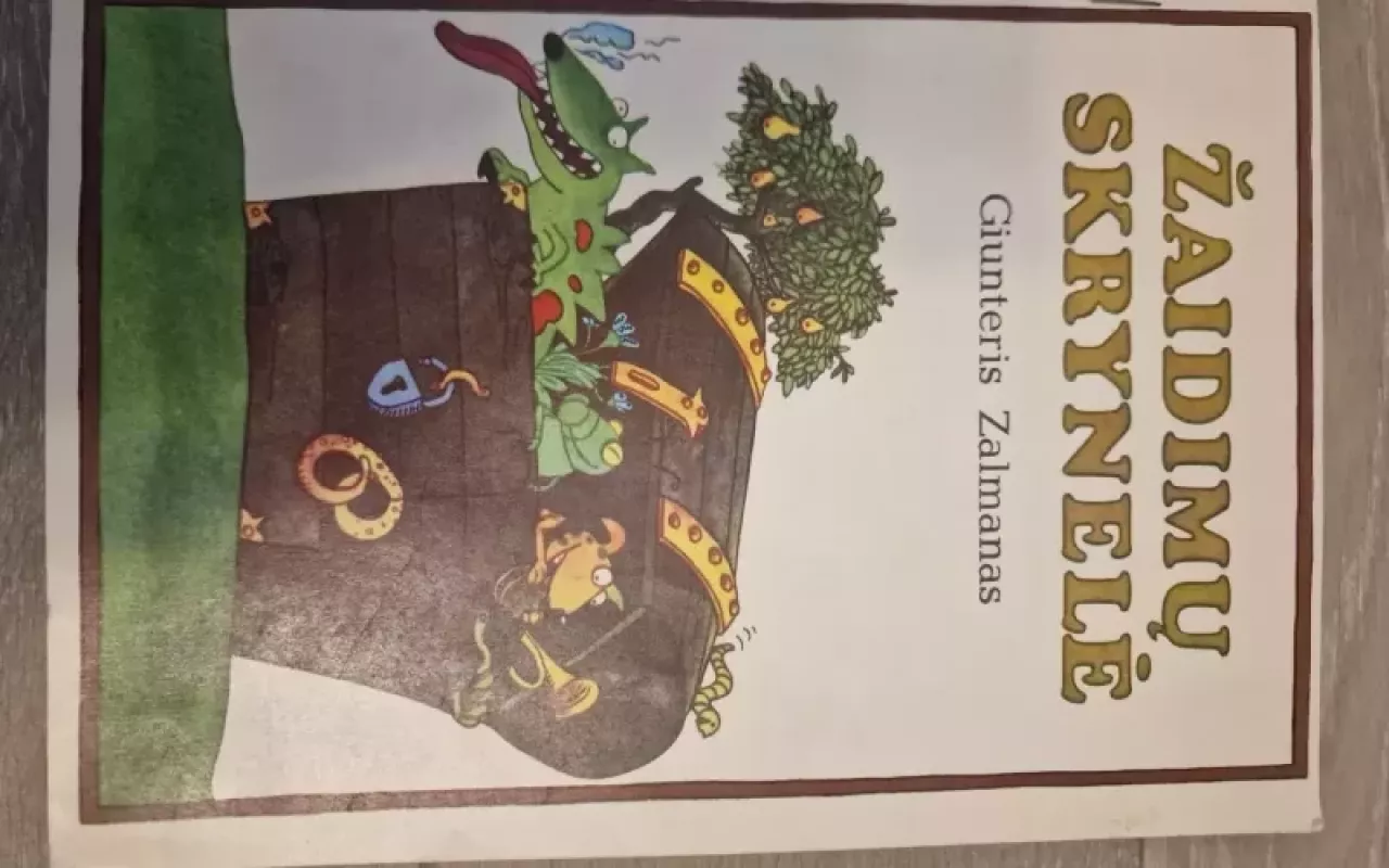 Žaidimų skrynelė - Giunteris Zalmanas, knyga 3