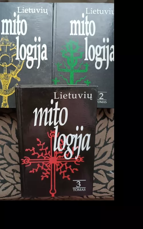 Lietuvių mitologija (3 tomai) - Norbertas Vėlius, knyga