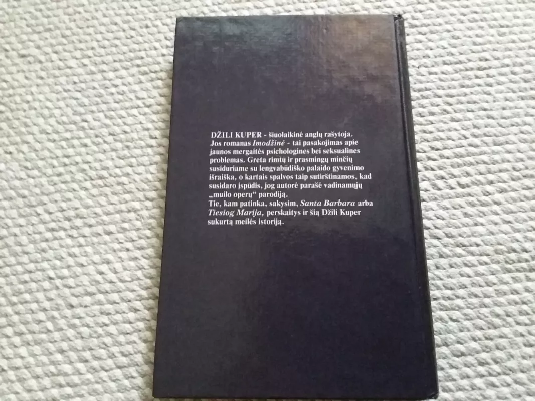 Imodžinė - Džili Kuper, knyga 4