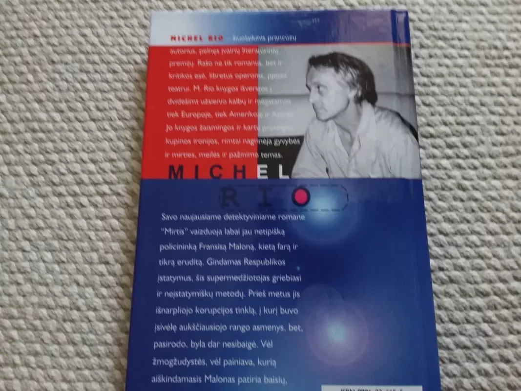 Mirtis: Francis Malono tyrimas - Michel Rio, knyga 4