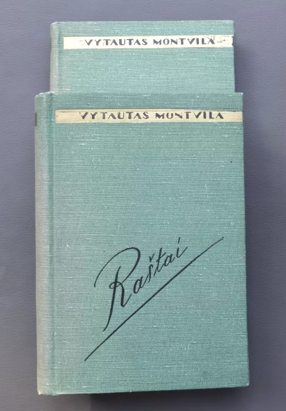 Raštai (2 tomai) - Vytautas Montvila, knyga 3