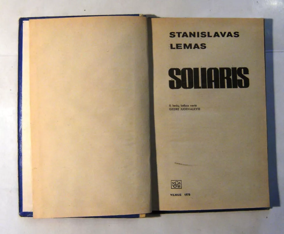 Soliaris - Stanislavas Lemas, knyga 4
