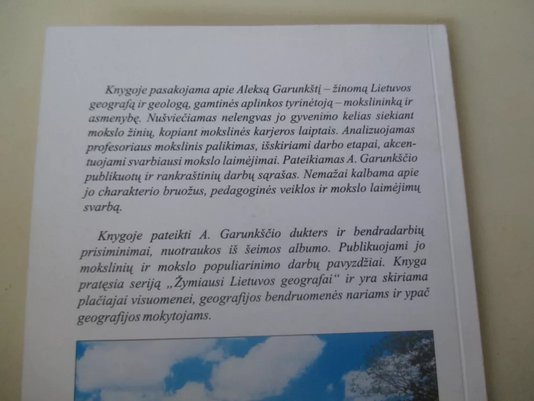 Profesorius Aleksas Garunkštis - Algirdas Stanaitis, knyga 4