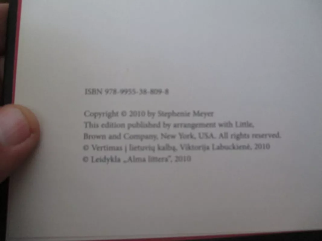 Trumpas antrasis bri terner gyvenimas - Meyer Stephanie, knyga 4