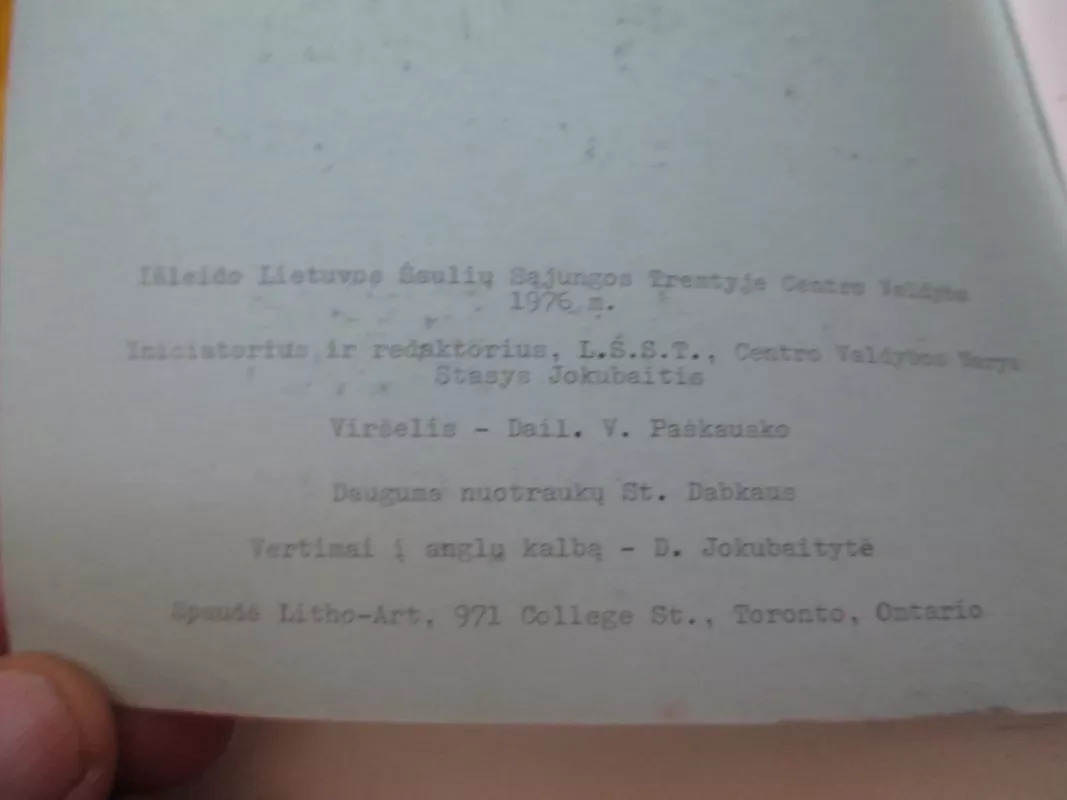 Kas yra Lietuvos šaulių sąjunga? - Stasys Jokubaitis, knyga 3