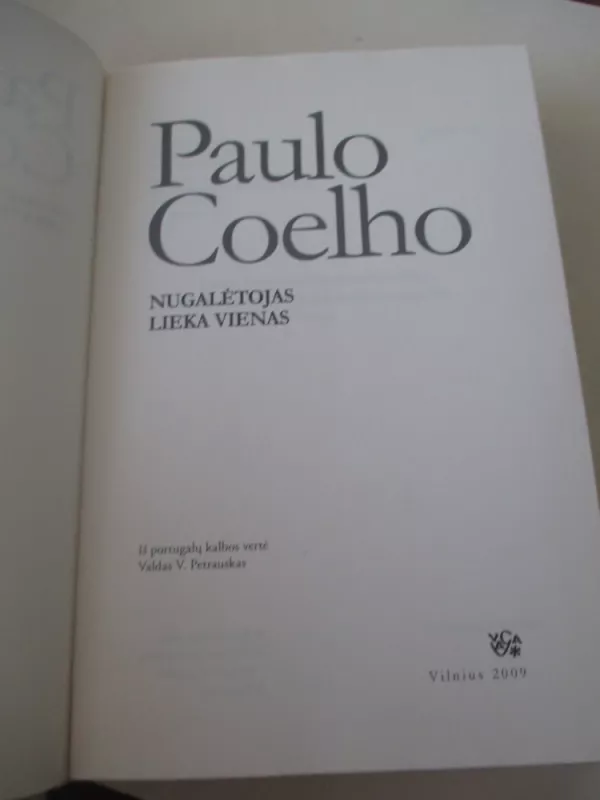 Nugalėtojas lieka vienas - Paulo Coelho, knyga 3