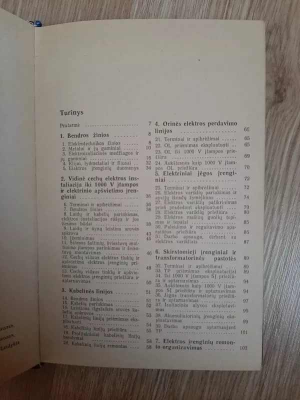 Jaunojo elektromonterio žinynas - Parinis J. Zevinas M.,, knyga 3