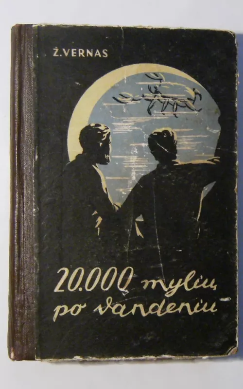 20 000 mylių po vandeniu - Žiulis Vernas, knyga