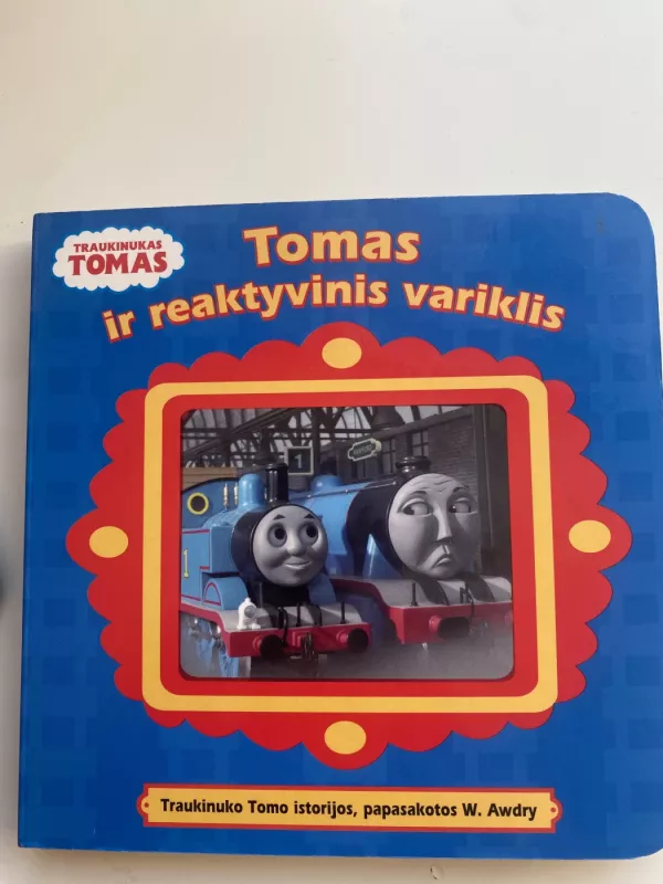 Tomas ir reaktyvinis variklis - W. Awdry, knyga