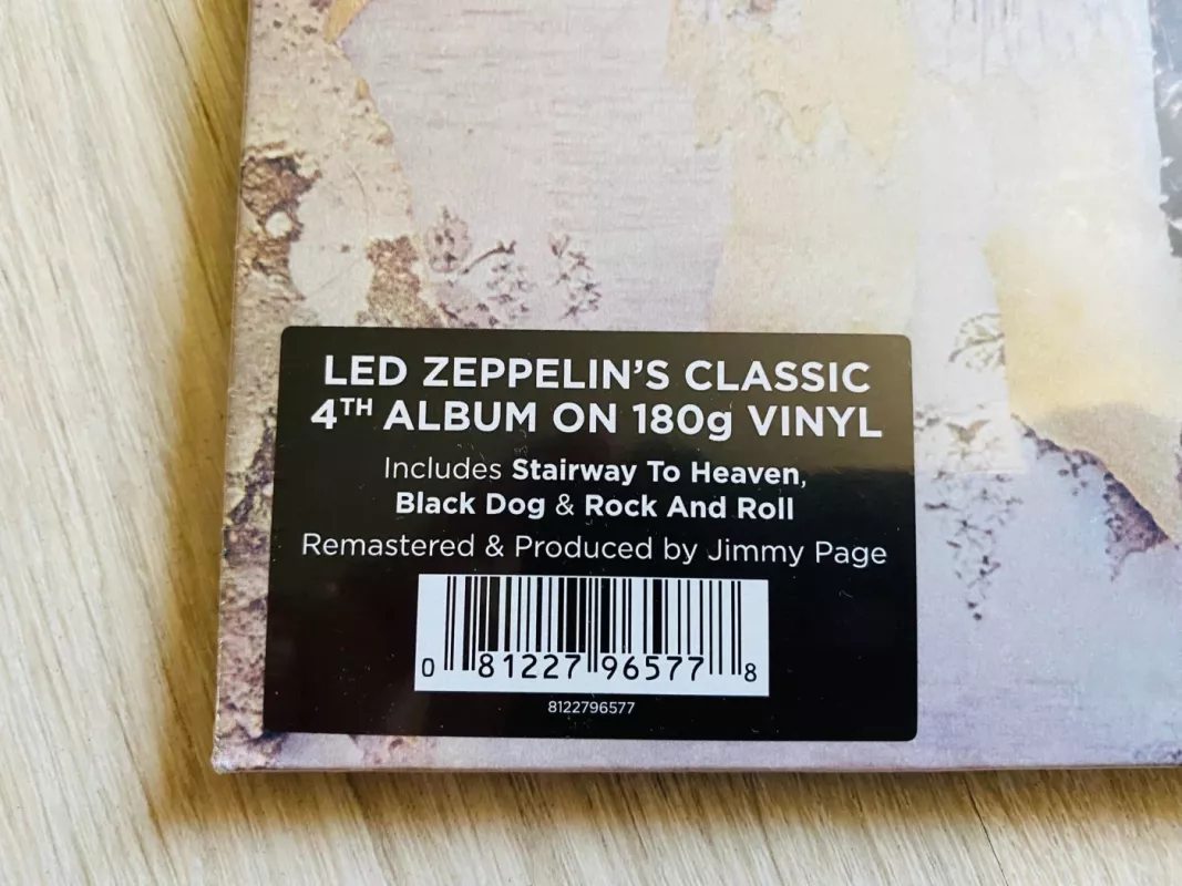 Led Zeppelin – Untitled - Led Zeppelin, plokštelė 3