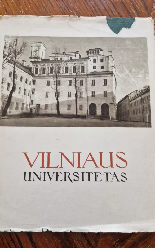 Vilniaus universitetas - Autorių Kolektyvas, knyga 2