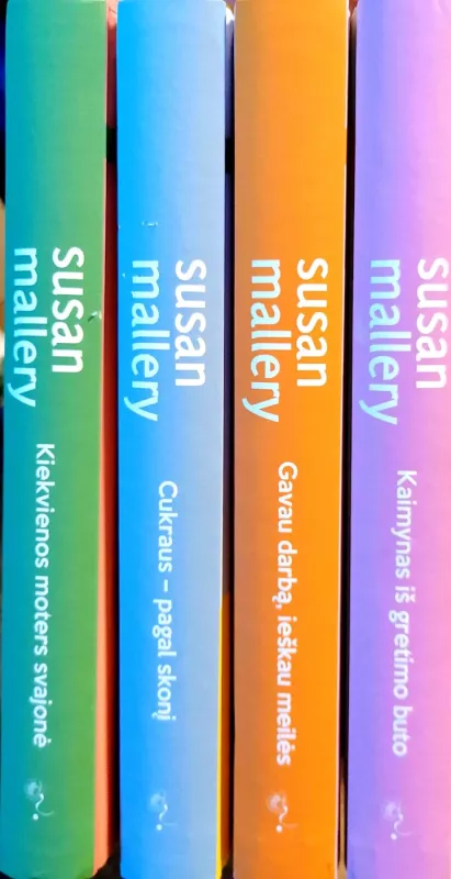 Buchananų restoranų imperija (4 knygos): Gavau darbą, ieškau meilės. Kaimynas iš gretimo buto. Cukraus-pagal skonį. Kiekvienos moters svajonė - Malleri Susan, knyga 6